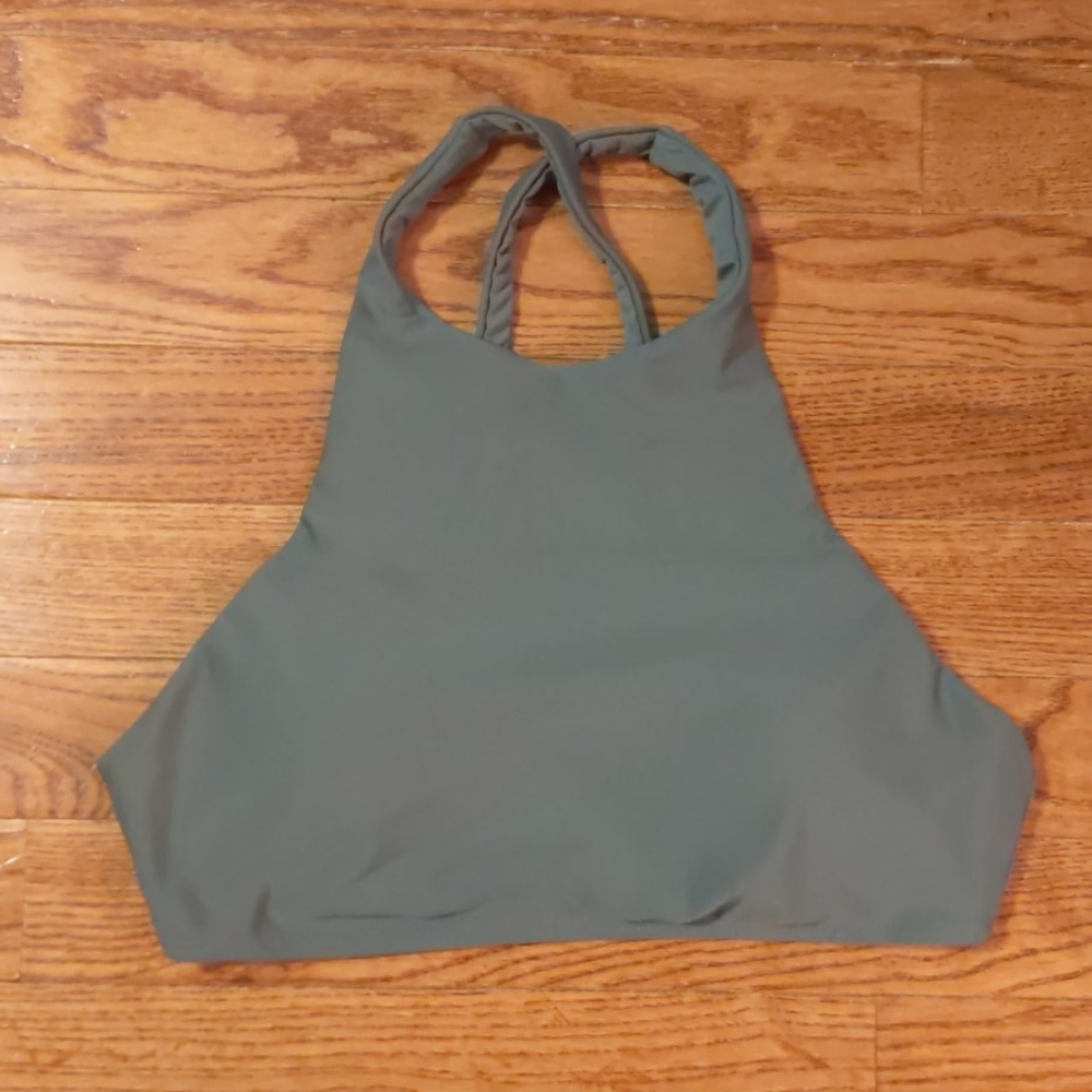 High neck bikini top